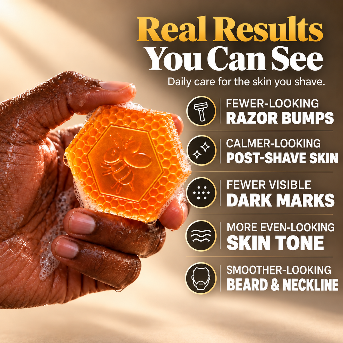 RootDerm Turmeric + Honey Bar